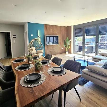 Moderne 3-zimmer-wohnung Nahe Dem Schloss *