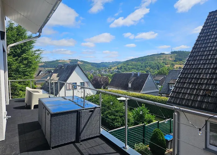 Moderne 3-zimmer-wohnung Nahe Dem Schloss Apartman Bad Berleburg