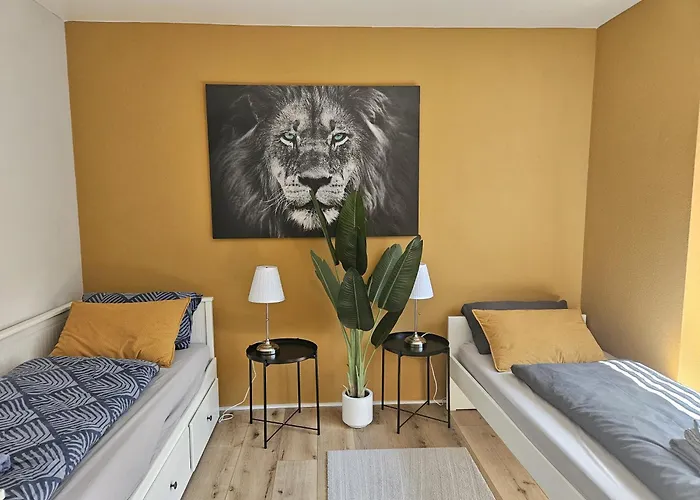 Moderne 3-zimmer-wohnung Nahe Dem Schloss Apartman *