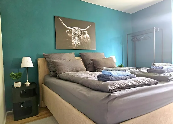 Moderne 3-zimmer-wohnung Nahe Dem Schloss *